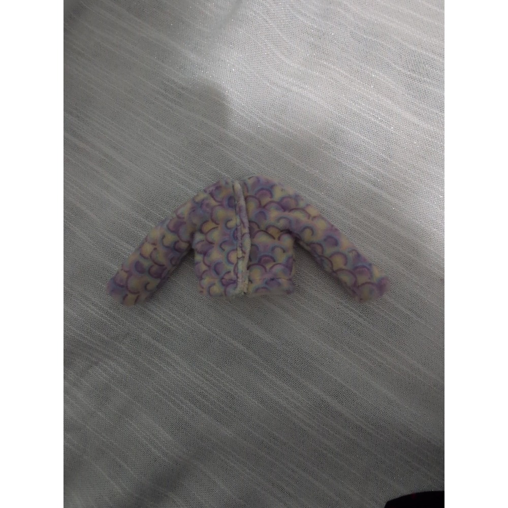 Vintage Barbie Doll Purple Pink White Soft Thick Fleece Reversible‎